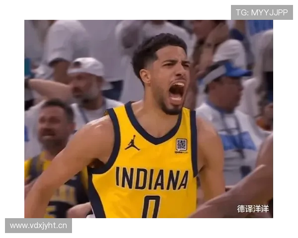 哈利伯顿无球跑动制造错位，拉开步行者进攻空间